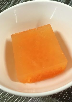 【保育園おやつ】キャロットゼリー-レシピのメイン写真