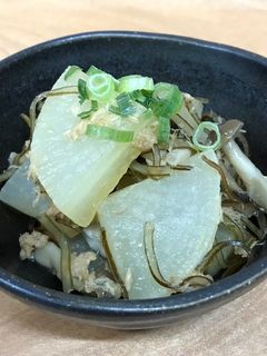 こんぶジェンヌ入り大根とツナの煮物-レシピのメイン写真