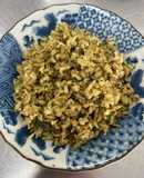 余ったお茶殻で！香り広がるお茶ーハン