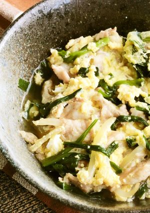 【主菜・副菜】レンジで簡単ニラ玉-レシピのメイン写真