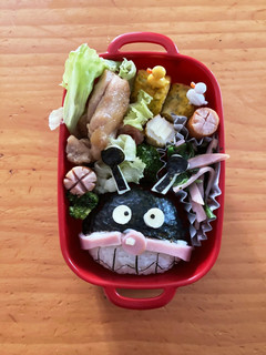 バイキンマン♡キャラ弁-レシピのメイン写真