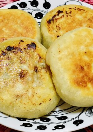 おやき(鶏もも挽き肉・長葱・椎茸)-レシピのメイン写真