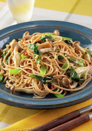 低糖質　大豆麺の和風ペペロンチーノ-レシピのメイン写真
