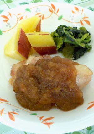 鶏肉のジンジャーソースかけ-レシピのメイン写真
