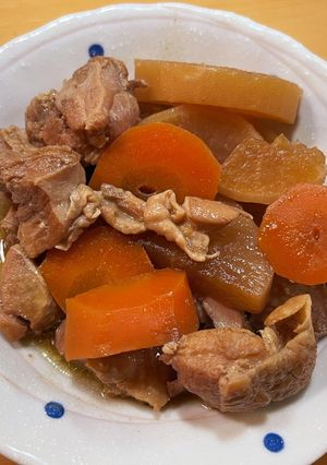 大根と鶏肉の煮物《シャトルシェフ使用》-レシピのメイン写真
