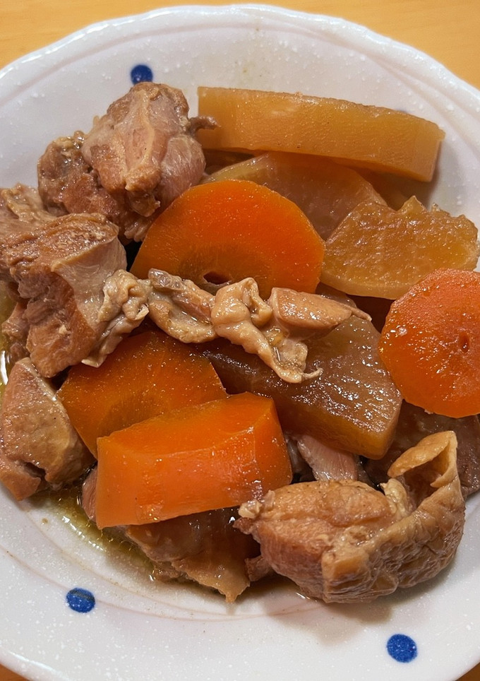 大根と鶏肉の煮物《シャトルシェフ使用》-レシピのメイン写真