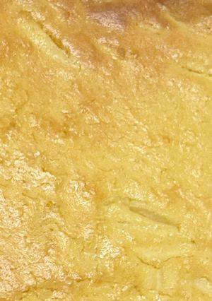 米粉でベイクドチーズケーキ リンゴ入り-レシピのメイン写真