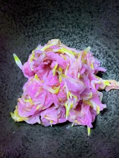 菊花の酢の物-レシピのメイン写真