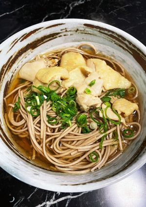 年越しそば(鷄なんばん)-レシピのメイン写真