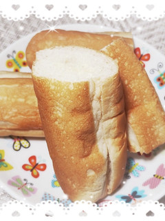 袋に入ったパンの綺麗な切り方-レシピのメイン写真