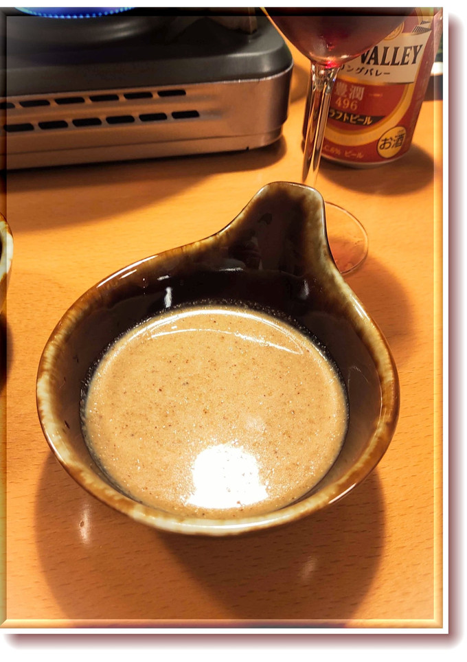 しゃぶしゃぶごまだれ～炒りごまと麺つゆで-レシピのメイン写真