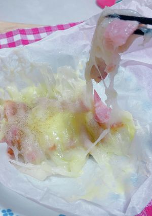 切り餅ベーコンチーズ包み-レシピのメイン写真
