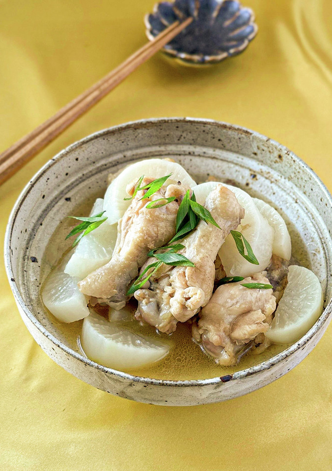 【手羽元と大根のあっさりうま煮】-レシピのメイン写真