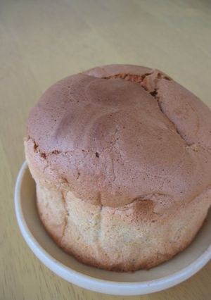 ふんわり。あずきのケーキ。-レシピのメイン写真