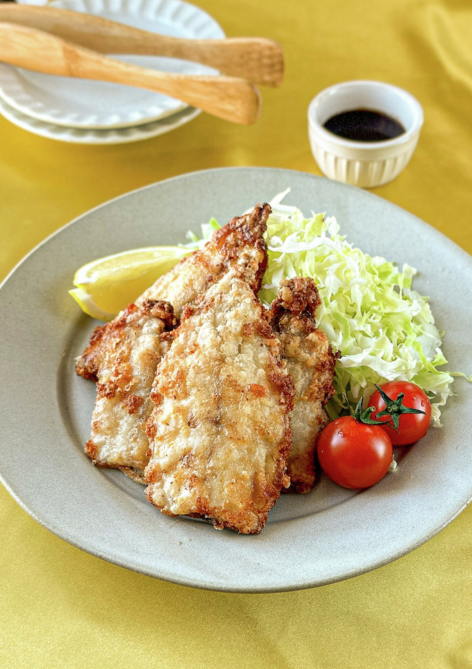 【だしが決め手の鯵の竜田揚げ】-レシピのメイン写真
