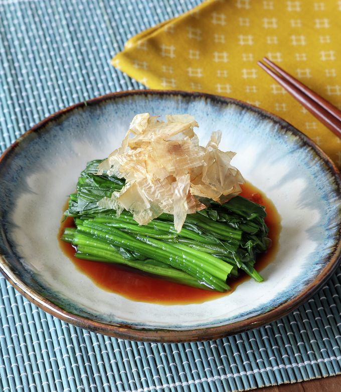 ほうれん草のおひたし by 福山醸造株式会社 【クックパッド】 簡単