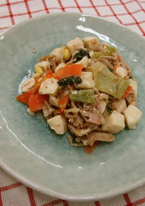 旬菜DEチャンプルー★神戸市学校給食-レシピのメイン写真