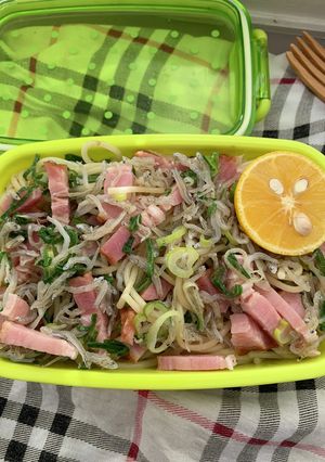 じゃこのパスタ(20231130)-レシピのメイン写真