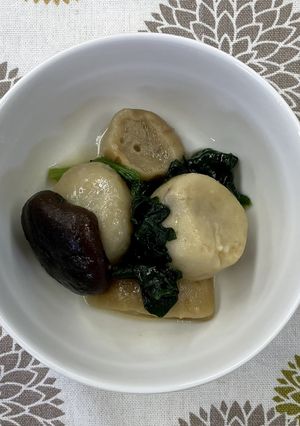 【幼児食】鶏肉の治部煮風-レシピのメイン写真