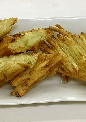 シャキシャキ美味しい！パパイヤの天ぷら-レシピのメイン写真