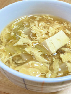 キャベツと大根の卵あんかけスープ-レシピのメイン写真