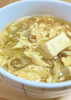 キャベツと大根の卵あんかけスープ-レシピのメイン写真
