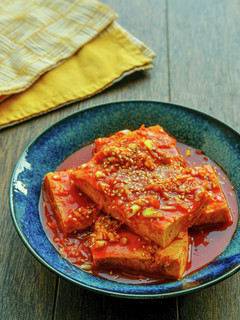 レンジで簡単韓国風豆腐煮-レシピのメイン写真