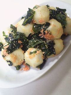 里芋と✿ワカメの✿たらこ✿炒め-レシピのメイン写真