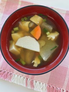 煮干しだしで作るけんちん汁-レシピのメイン写真