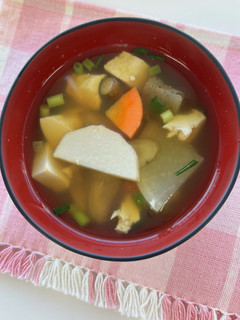煮干しだしで作るけんちん汁-レシピのメイン写真