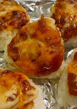 味噌チーズ焼きおにぎり-レシピのメイン写真