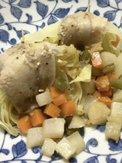 《豚バラで》キャベツ肉巻き-レシピのメイン写真