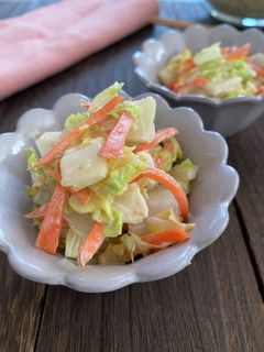 白菜のおかかマヨサラダ-レシピのメイン写真