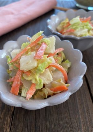 白菜のおかかマヨサラダ-レシピのメイン写真