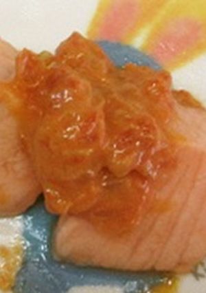 鮭のトマトソースがけ(離乳食後期)-レシピのメイン写真