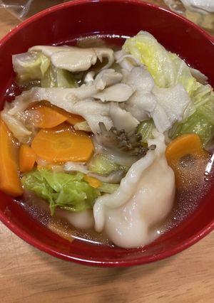 水餃子スープ-レシピのメイン写真