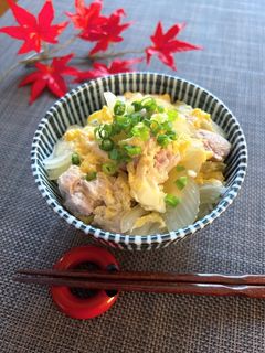 白だしで簡単★我が家の白い親子丼-レシピのメイン写真