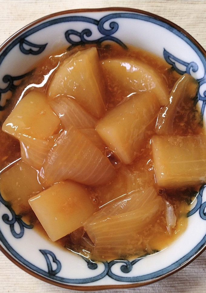 和食✿大根 玉ねぎの とろ旨 あんかけ煮-レシピのメイン写真
