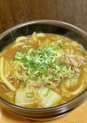 白菜たっぷりのカレーうどん-レシピのメイン写真