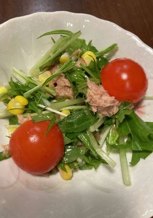 水菜のサラダ-レシピのメイン写真