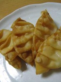 餃子の皮♪+αチーズ揚げ☆-レシピのメイン写真