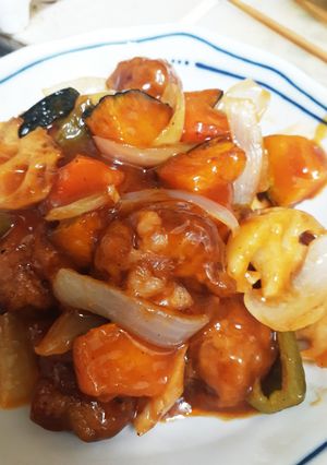 お麩でかさ増し！ジューシー酢豚-レシピのメイン写真