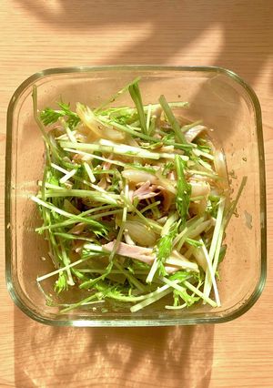 らっきょうとハムのサラダ-レシピのメイン写真