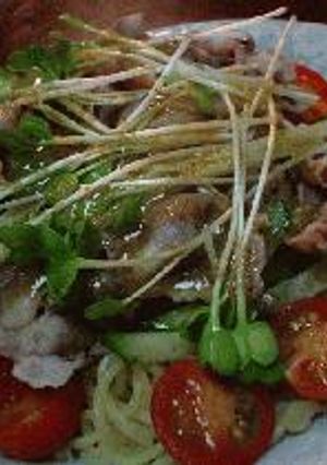 ラムしゃぶラーメンサラダ-レシピのメイン写真