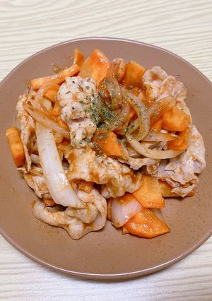 ポークケチャップ-レシピのメイン写真