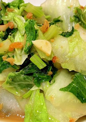 白菜とセロリの中華炒め-レシピのメイン写真