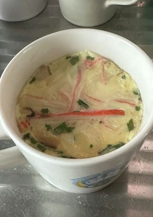 フルフルなめらか、マグカップ茶碗蒸し-レシピのメイン写真