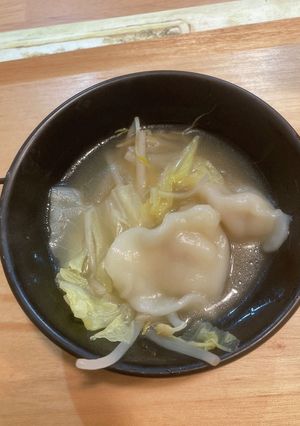 キャンプで作った稲岡屋の水餃子-レシピのメイン写真