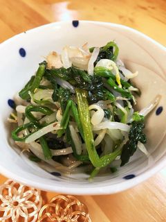 給食の「ほうれんそうの和え物」♡シンプル-レシピのメイン写真