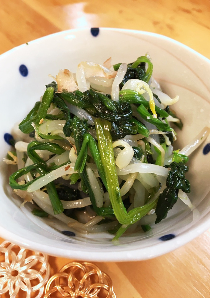 給食の「ほうれんそうの和え物」♡シンプル-レシピのメイン写真